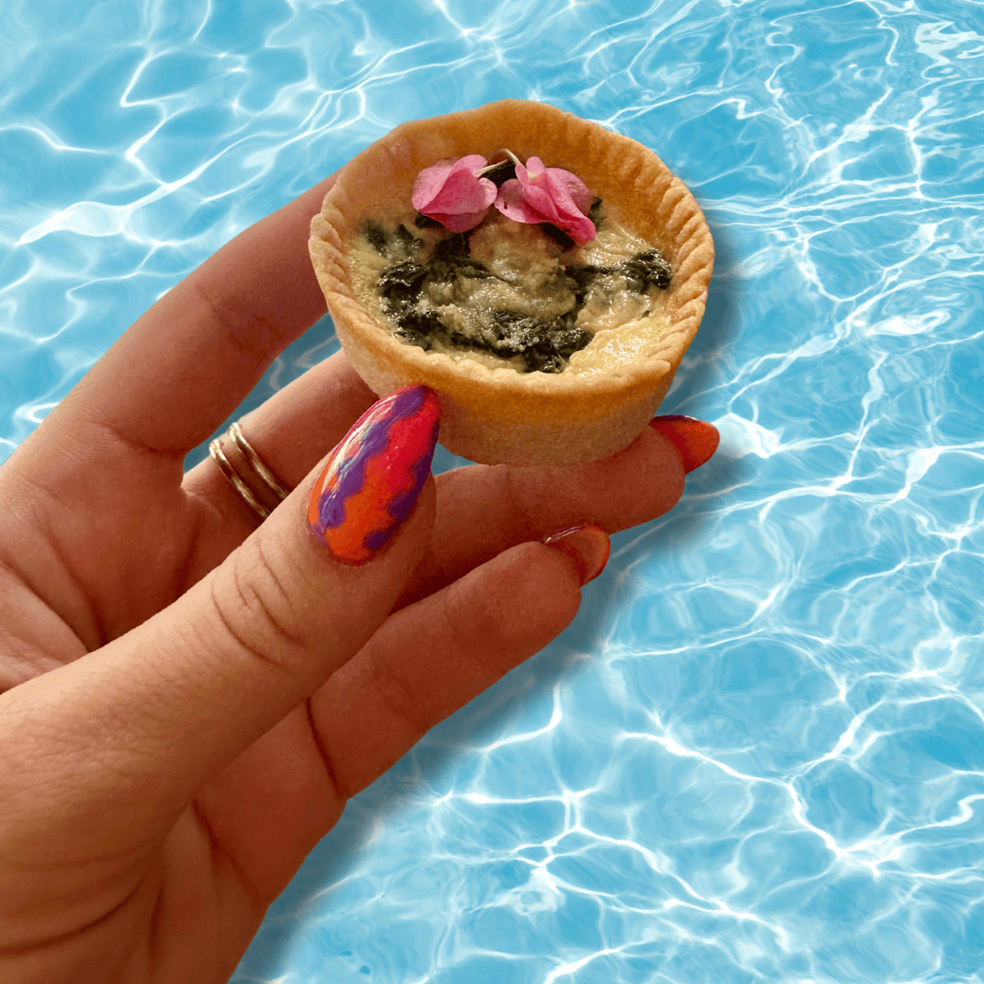 🍄 🤏 mini mushroom quiche